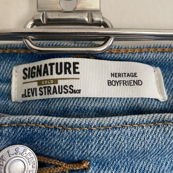 Signature Levi Strauss - Heritage Boyfriend Jeans - Picture 7 of 9